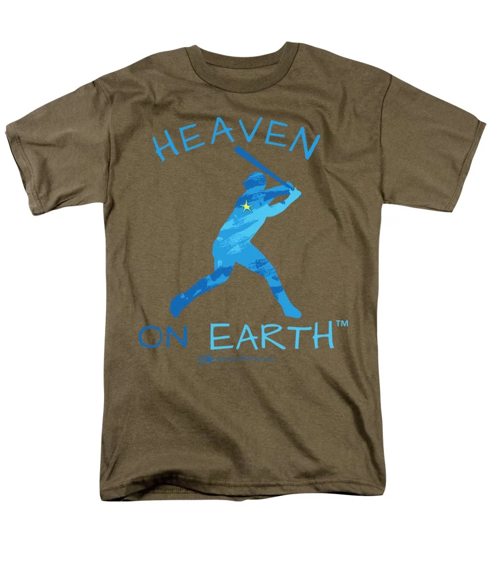 Baseball Heaven On Earth - Men's T-Shirt  (Regular Fit)