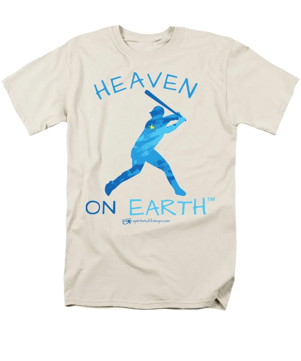 Baseball Heaven On Earth - Men's T-Shirt  (Regular Fit)