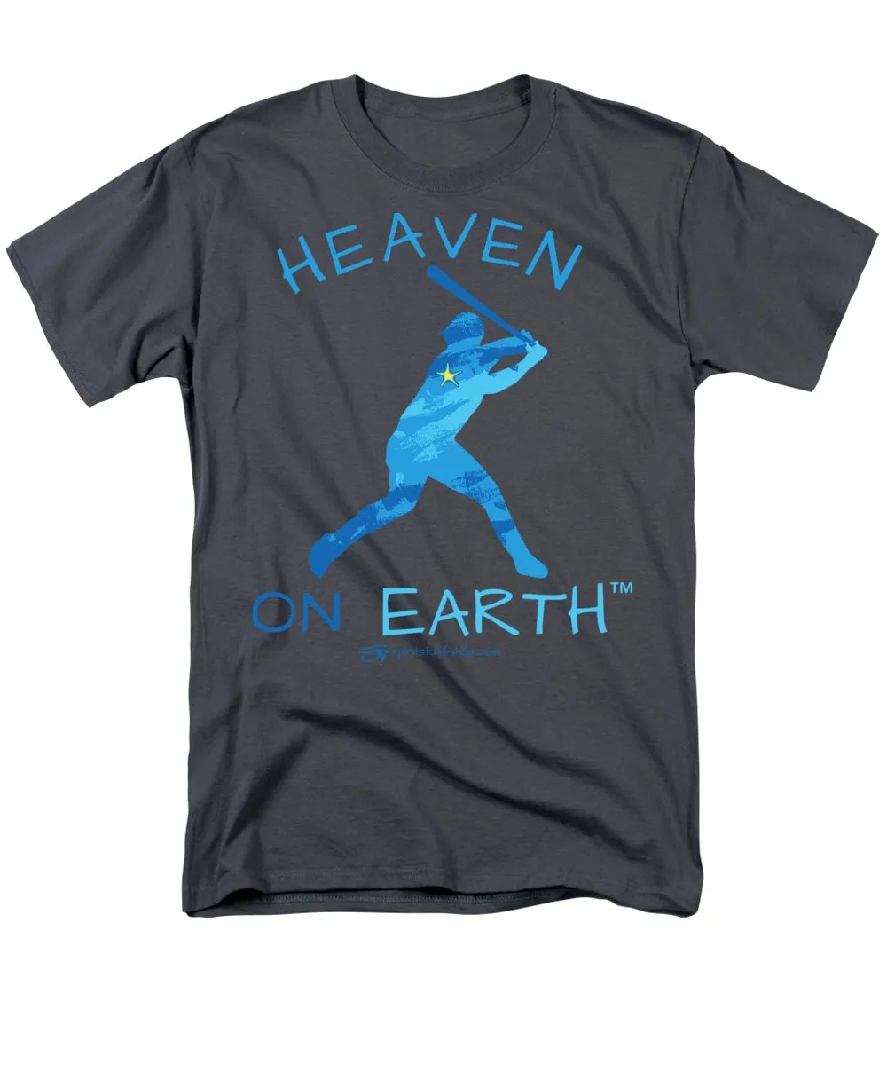 Baseball Heaven On Earth - Men's T-Shirt  (Regular Fit)