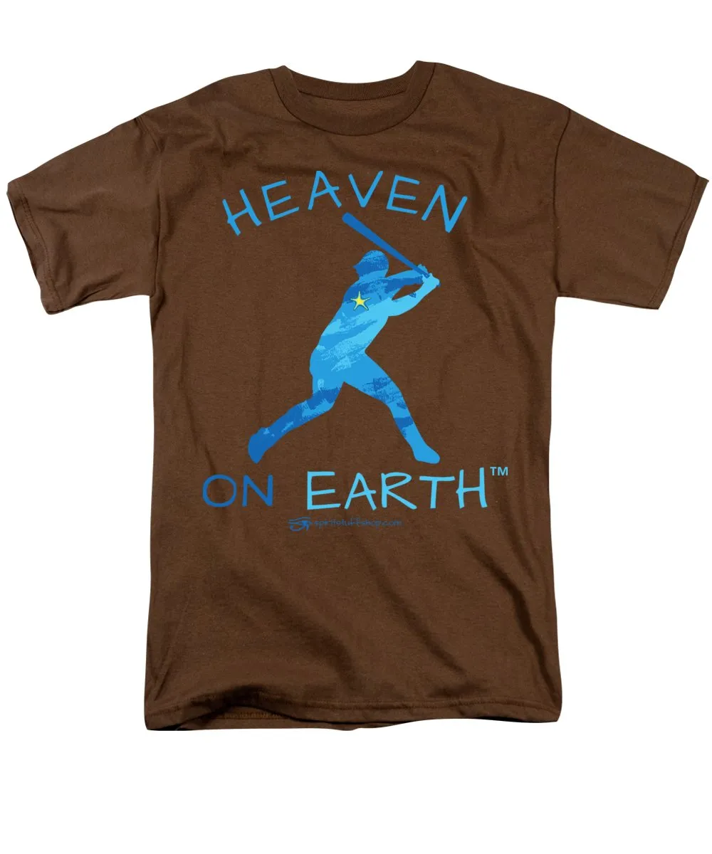 Baseball Heaven On Earth - Men's T-Shirt  (Regular Fit)