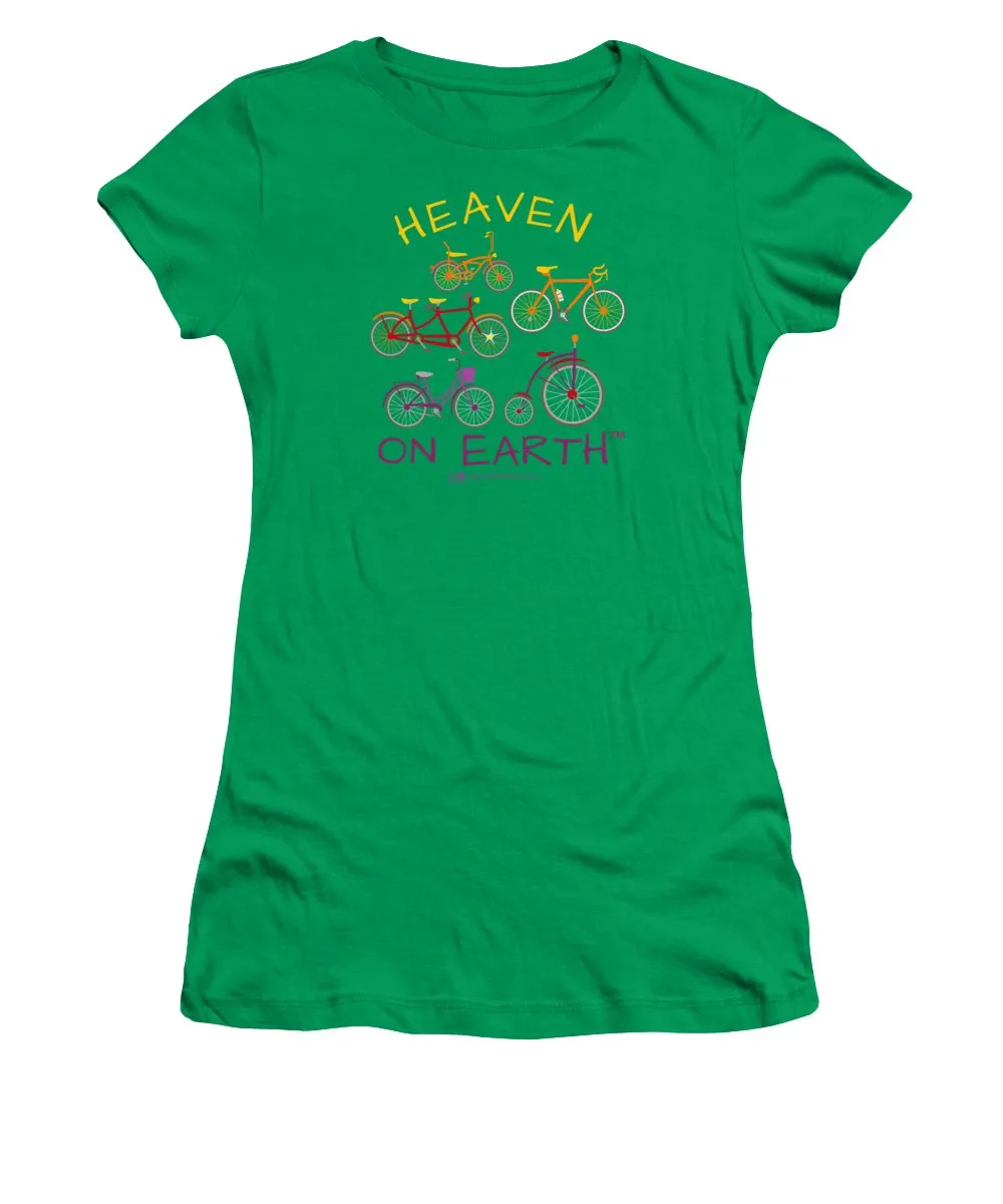 Bicycles Heaven On Earth - Women's T-Shirt