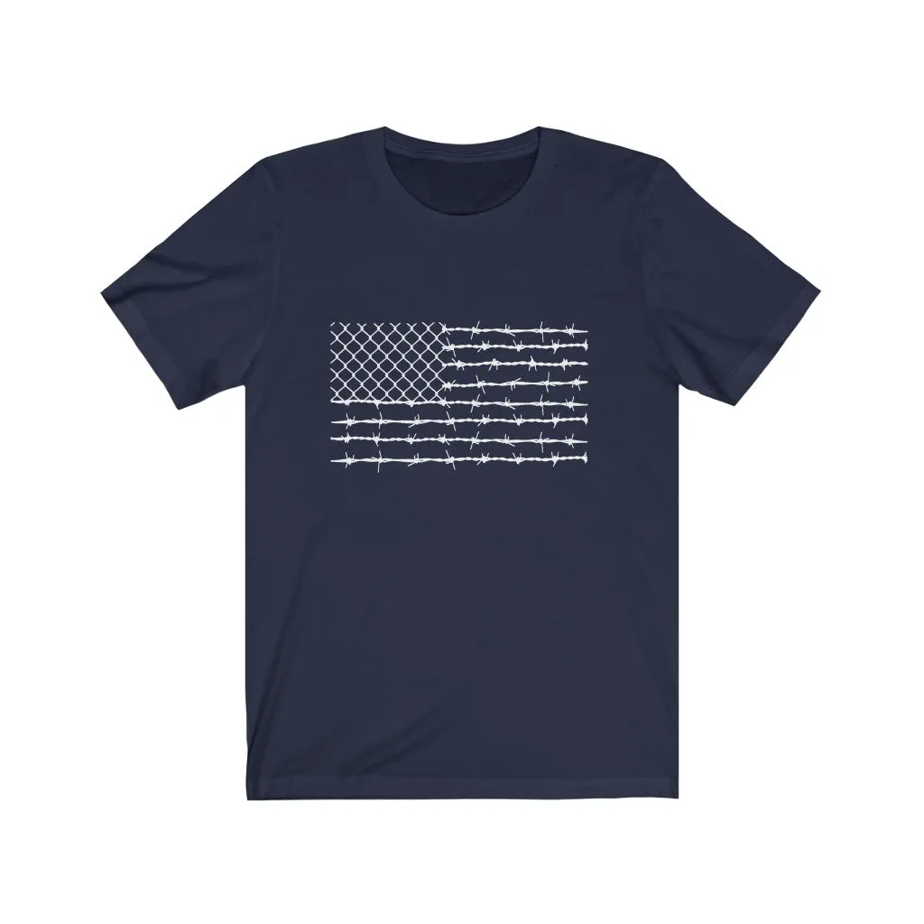 CAGED IN AMERICA - Unisex Short Sleeve Tee