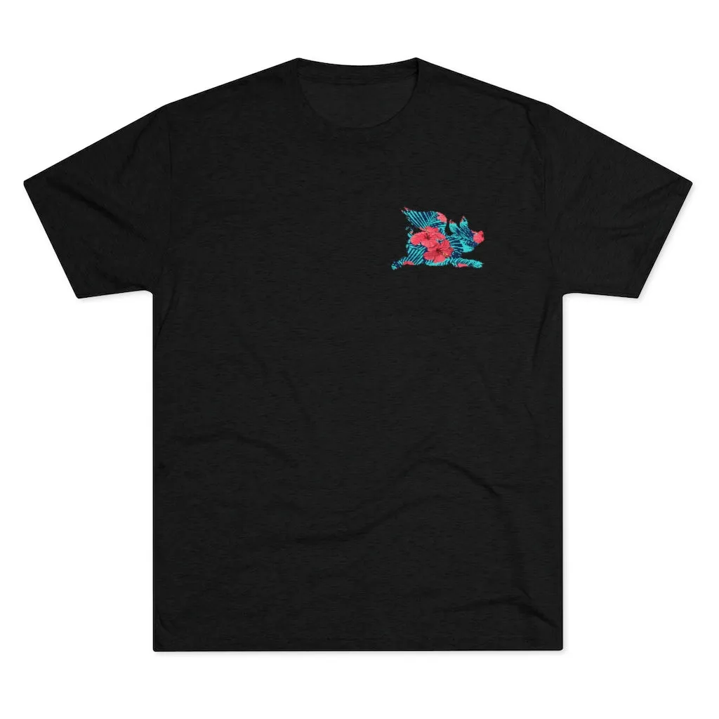 E-2 Hawkeye Aloha Tri-Blend Shirt