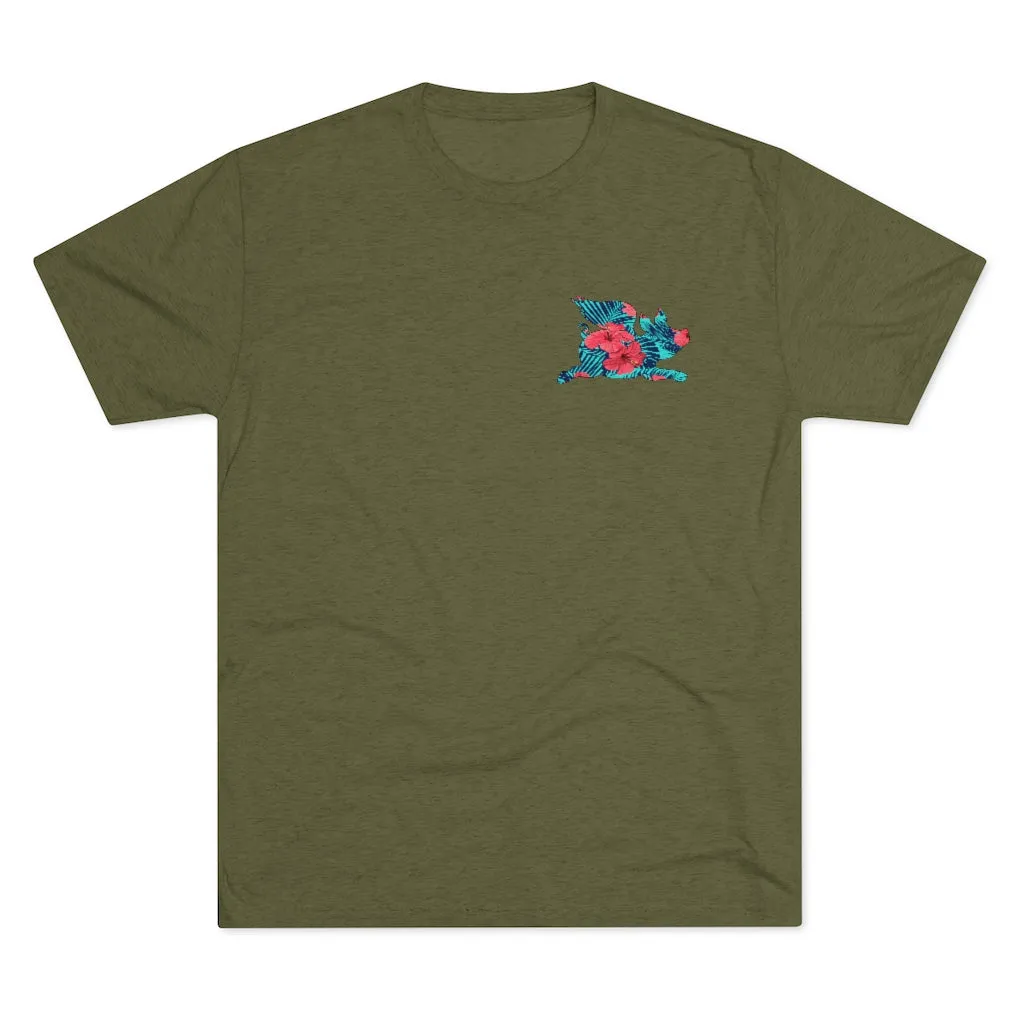 E-2 Hawkeye Aloha Tri-Blend Shirt