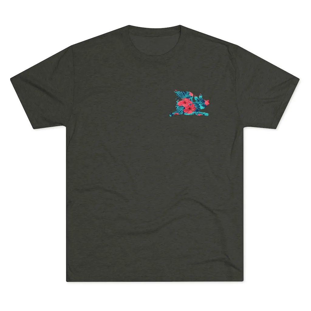 E-2 Hawkeye Aloha Tri-Blend Shirt