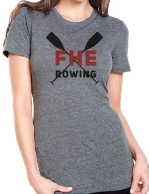 FHE ROWING RED OARS Women's Tri-Blend Short Sleeve