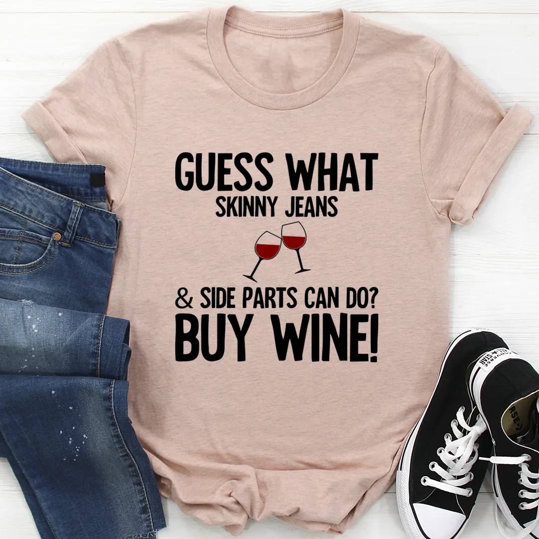 Graphic T-Shirts Skinny Jeans & Side Parts Tee