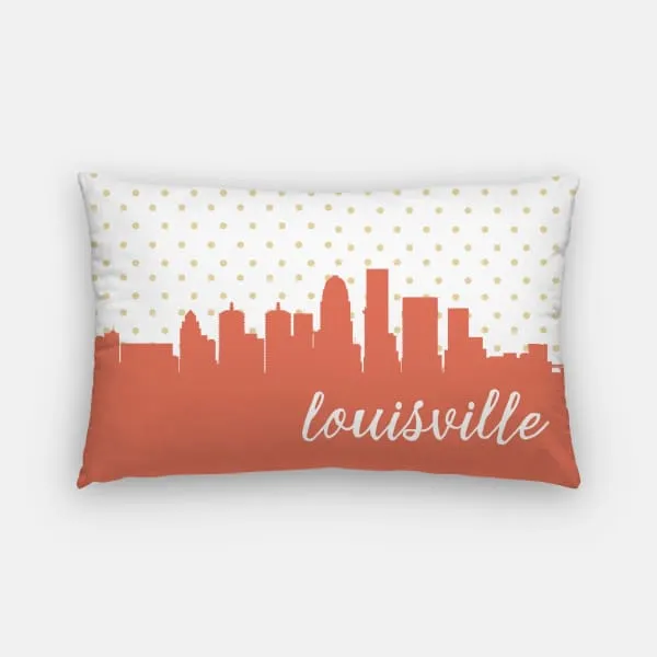 Louisville, Kentucky polka dot skyline