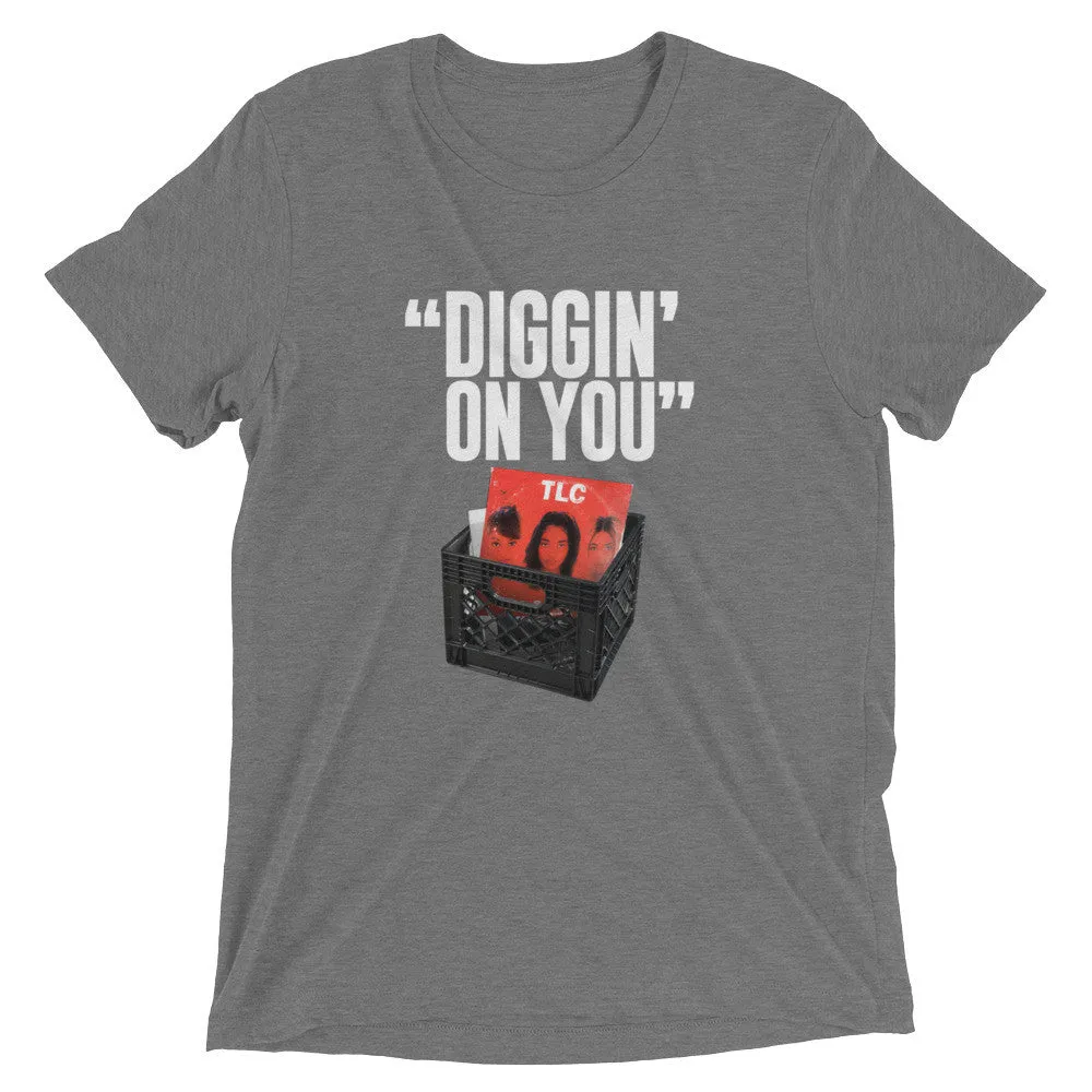 Men's "DIGGIN ON YOU" Tri-blend T-Shirt (Multi-Colors)