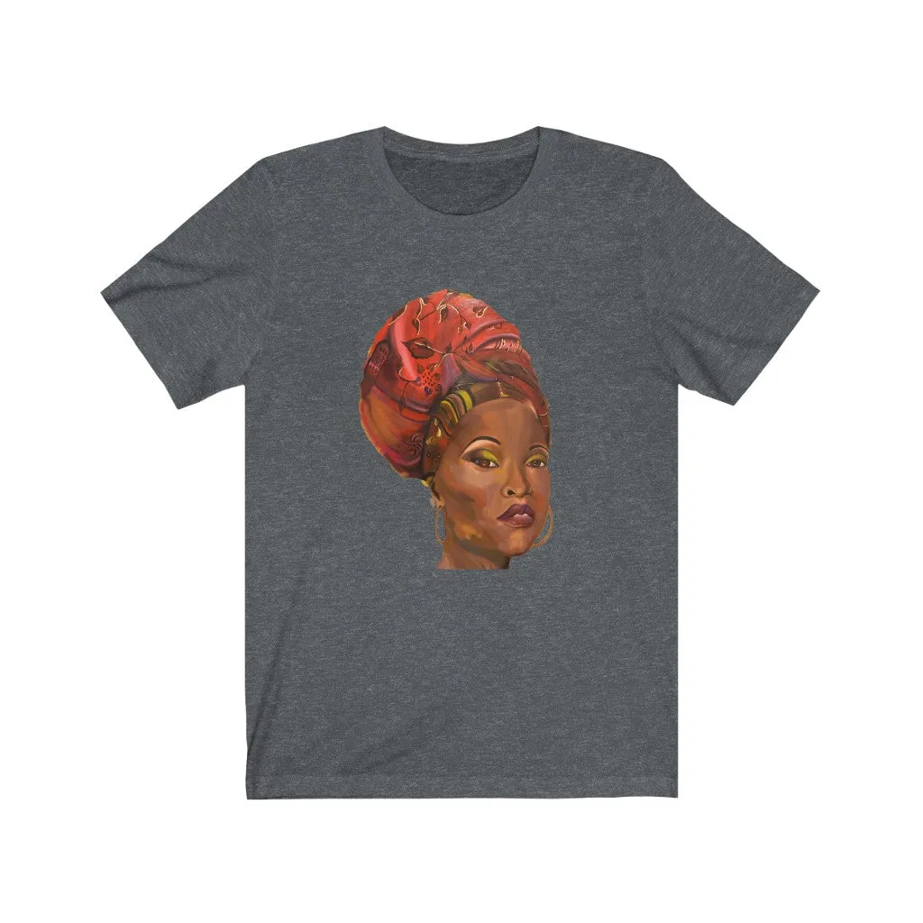 NUBIAN QUEEN Unisex Short Sleeve Tee