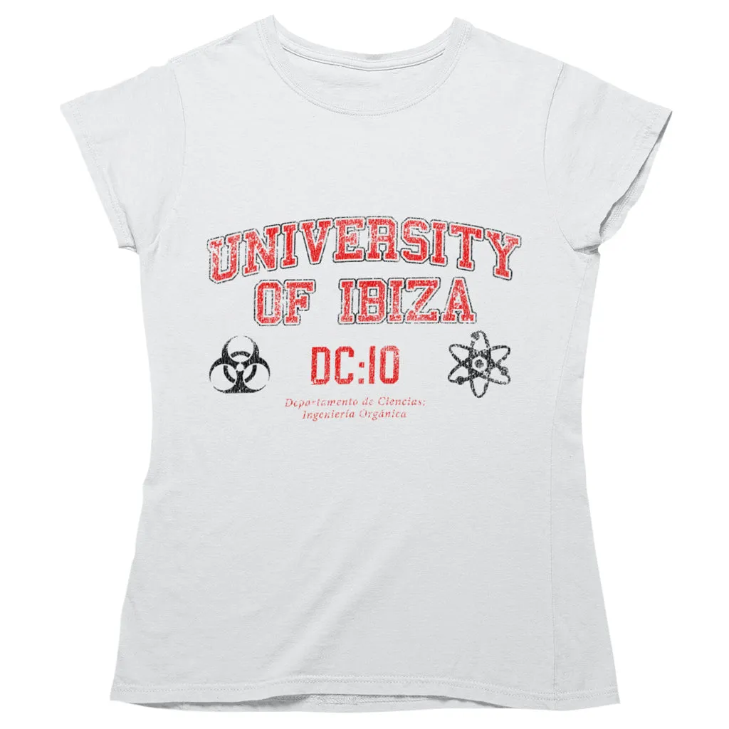 University of Ibiza Women's T-shirt Science Department